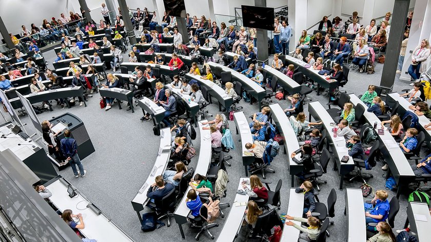 Kinderkonferenz im Forum des Landtages