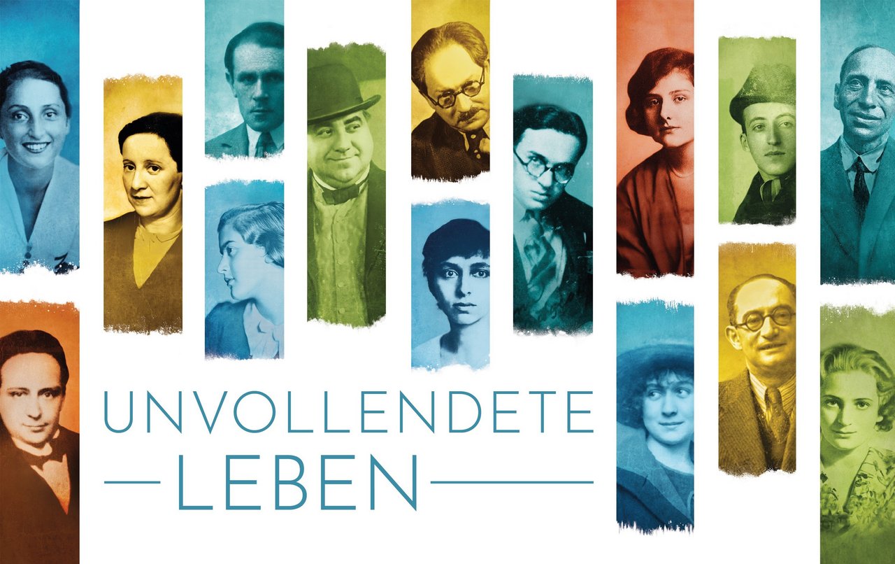 Titelbild der Ausstellung Unvollendete Leben