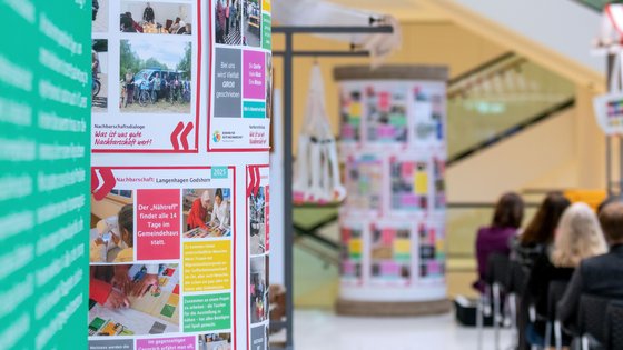 Ausstellung vom Bündnis für gute Nachbarschaft in Niedersachsen