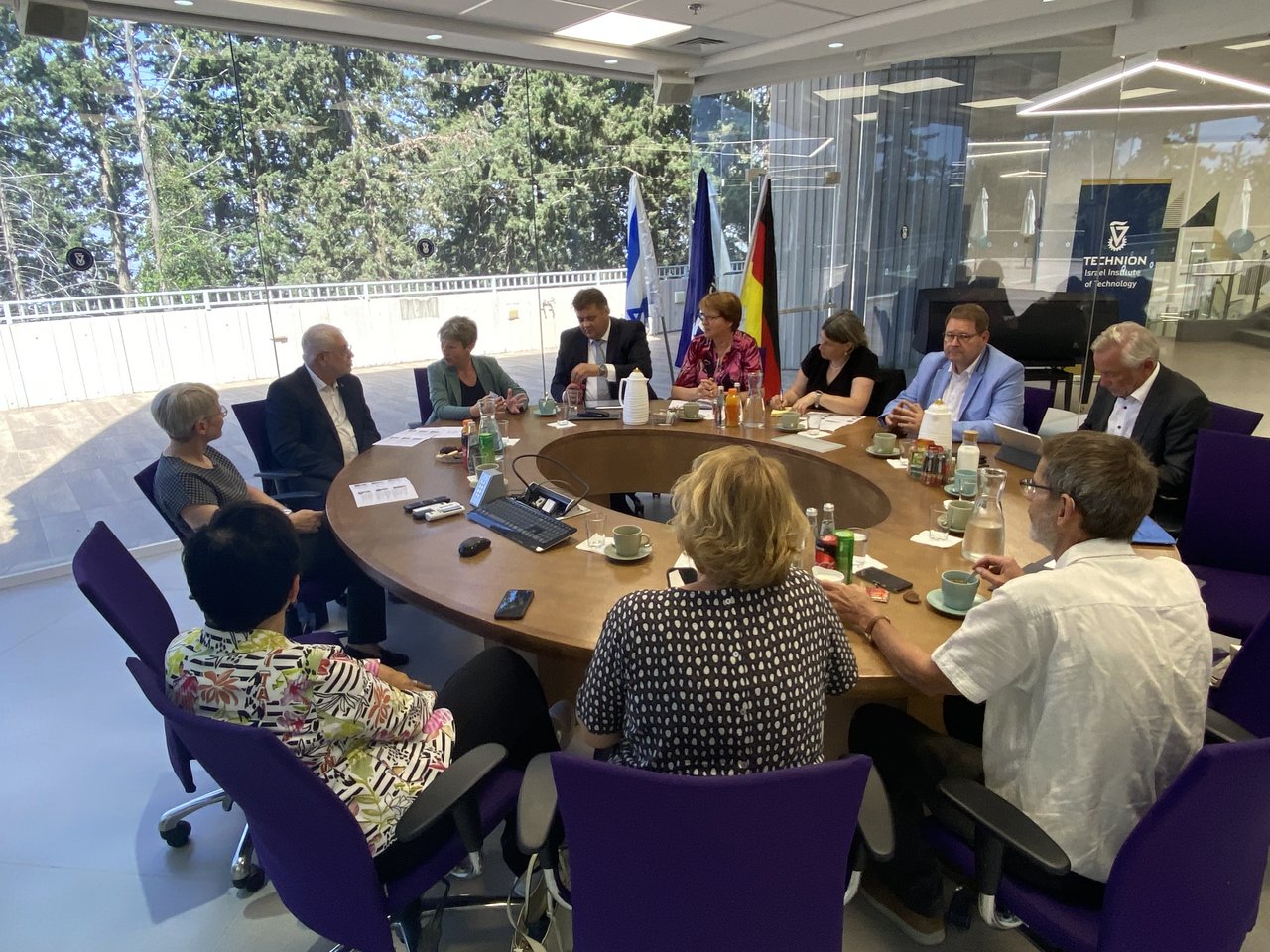 Bild: © Niedersächsischer Landtag Besuch der Delegation des Technions,