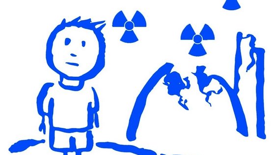 Logo der Landesstiftung "Kinder von Tschernobyl"