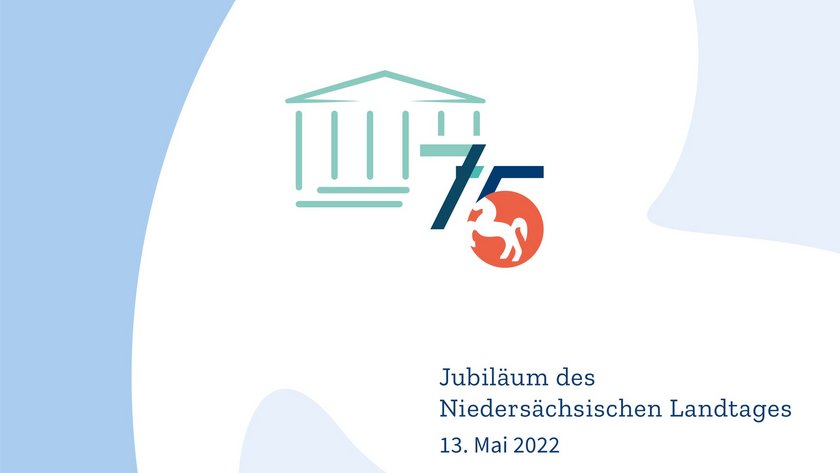 Grafik zum Landtagsjubiläum
