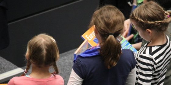 Schülerinnen und Schüler im Landtag