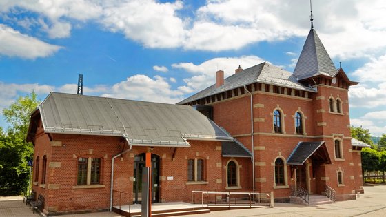 Sitz des Museums Friedland im historischen Bahnhofsgebäude