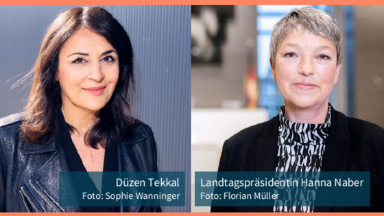 Düzen Tekkal und Hanna Naber