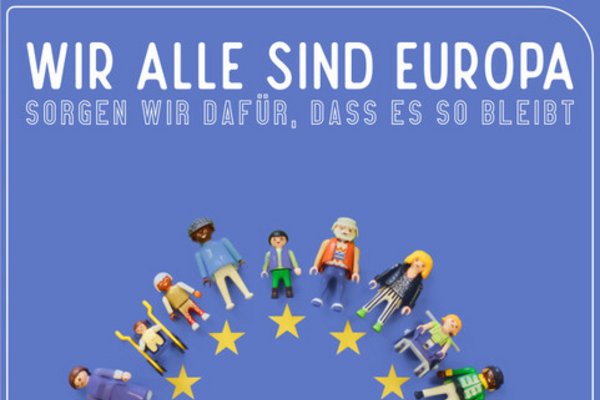 Plakat zur Europawahl 2019