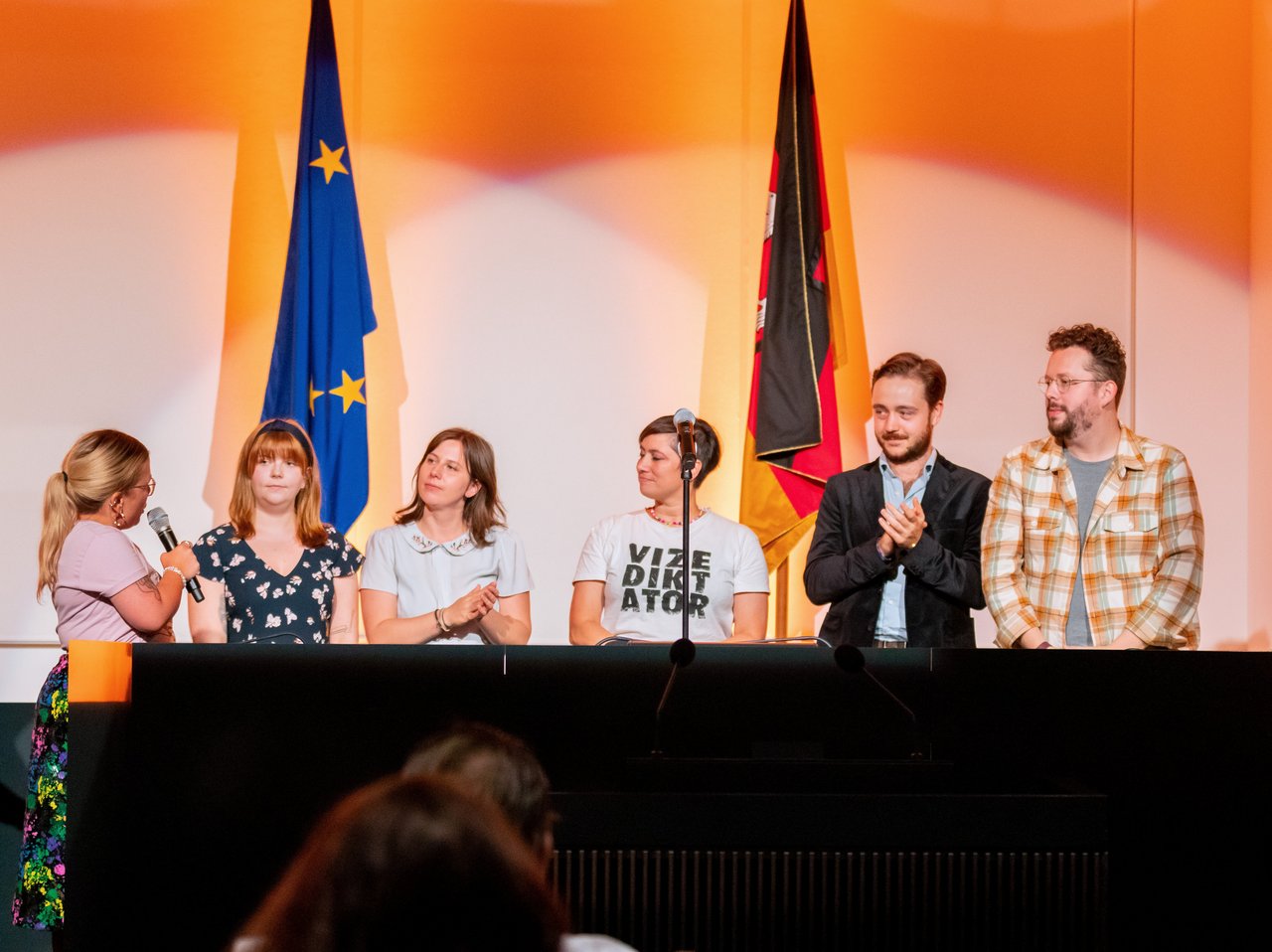 Eindrücke vom Poetry Slam 2023 im Niedersächsischen Landtag.