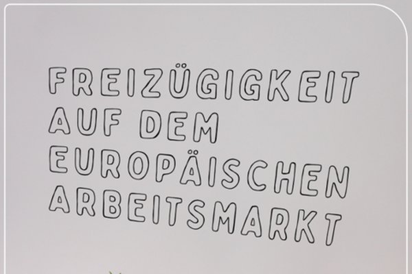 Plakat zur Europawahl 2019