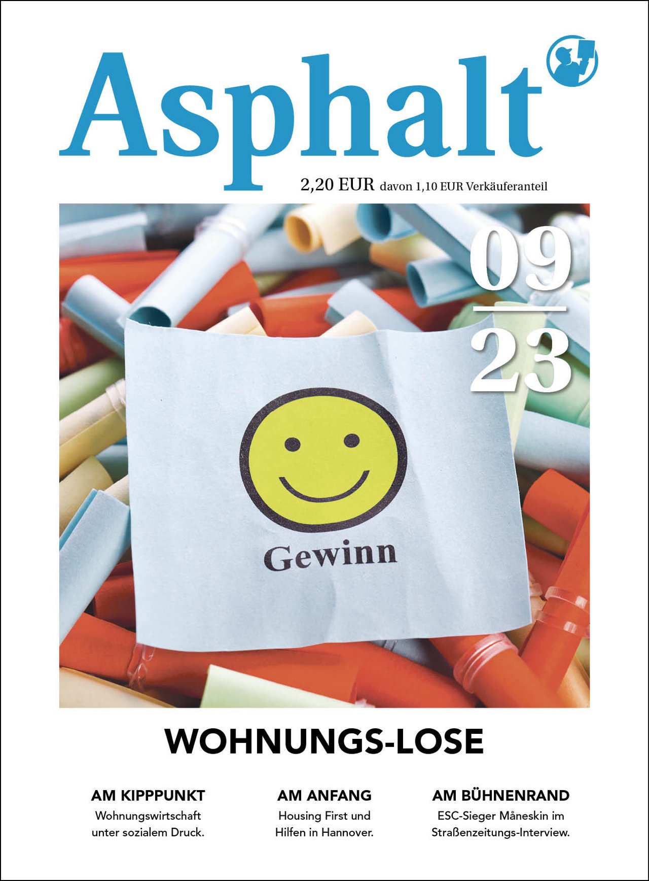 Titelseite Apshalt-Magazin September 2023