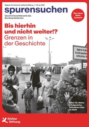 Titelblatt des Magazins "Spurensuchen".