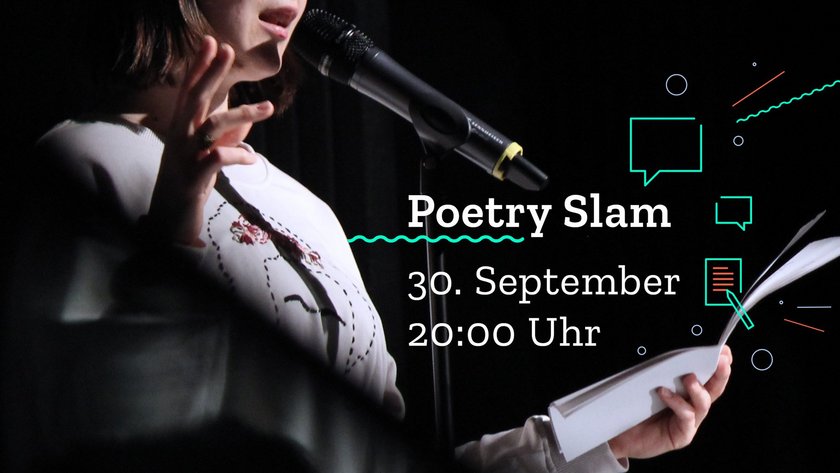 Ankündigung Poetry Slam im Landtag
