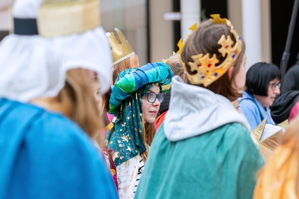 Bild: © Niedersächsischer Landtag Sternsingerinnen und Sternsinger 2025