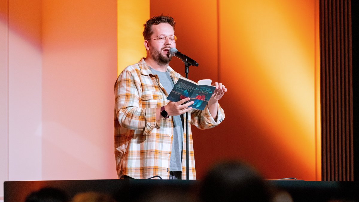 Eindrücke vom Poetry Slam 2023 im Niedersächsischen Landtag.