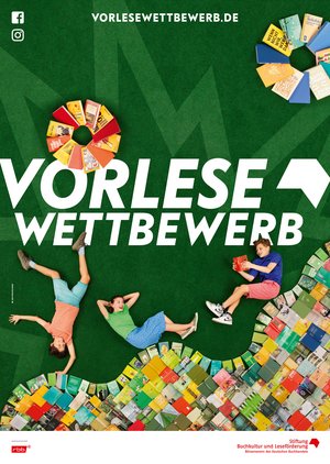 Plakat zum Vorlesewettbewerb