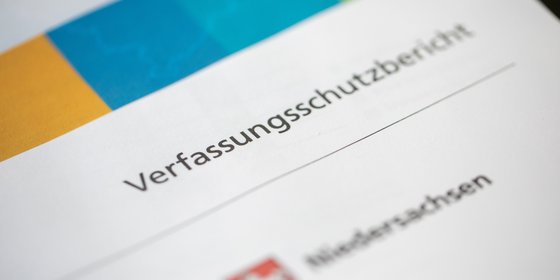 Deckblatt des aktuellen Verfassungsschutzberichtes