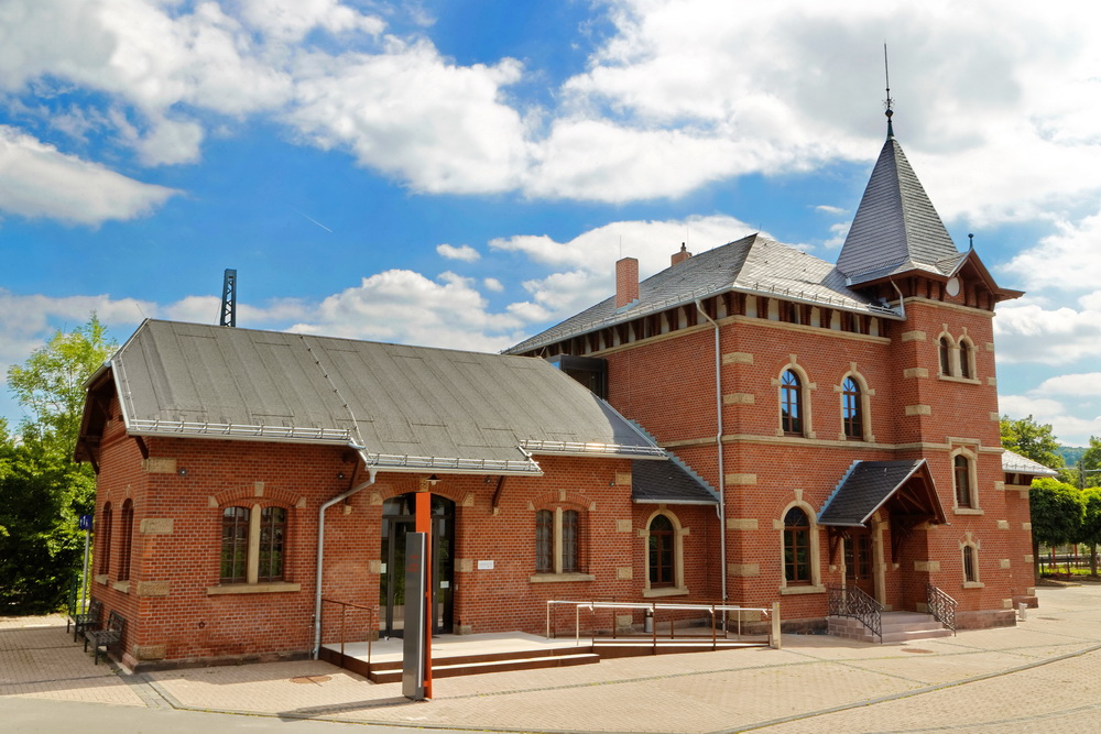 Sitz des Museums Friedland im historischen Bahnhofsgebäude