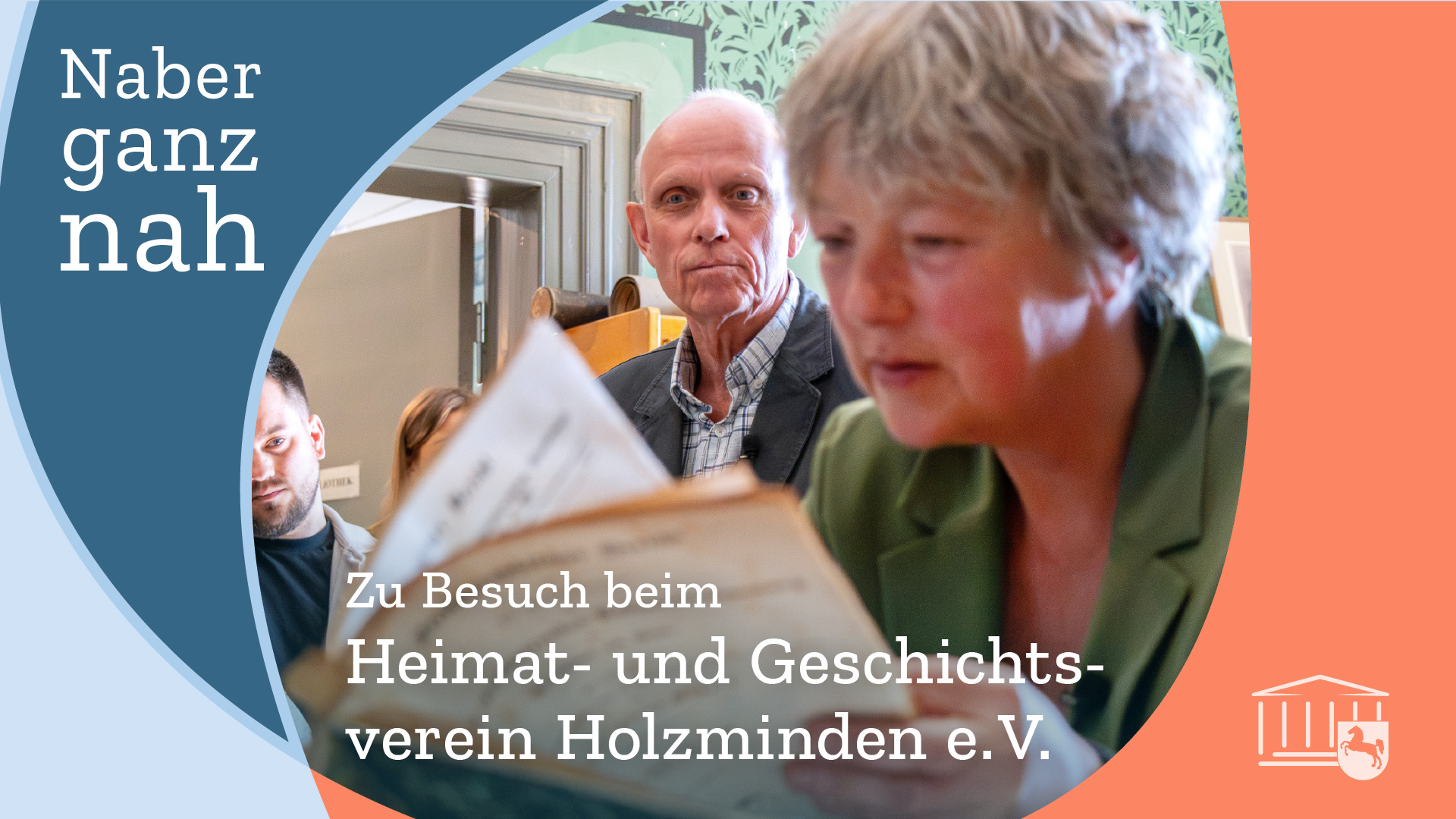 Titelbild für das Video „Naber ganz nah – Zu Besuch beim Heimat- und Geschichtsverein Holzminden“