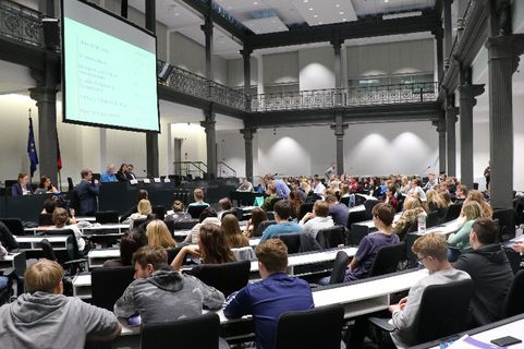 Europäisches Jugendforum im Forum des Niedersächsischen Landtages am 28. September 2018