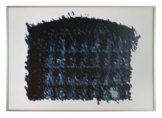 Farbkomposition (blau/schwarz)