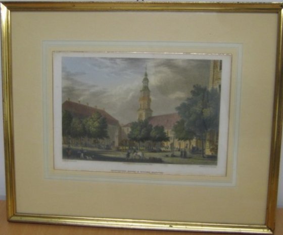 Neustädter Markt und Kirche in Hannover