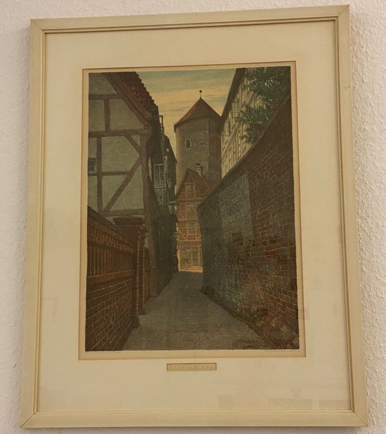 Klostergang mit Beginenturm zu Hannover
