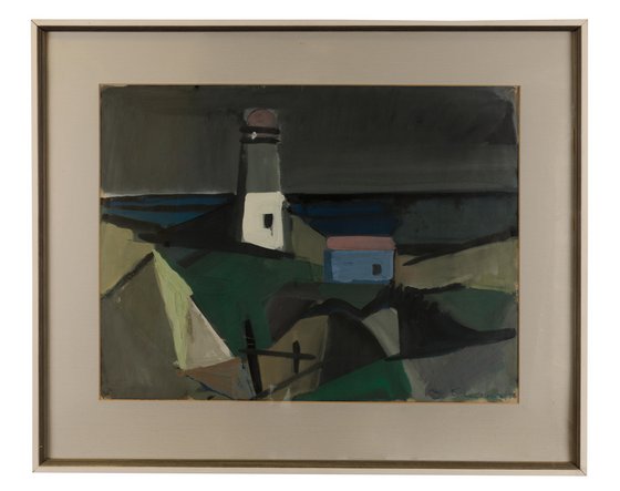 Leuchtturm auf der Insel Sylt